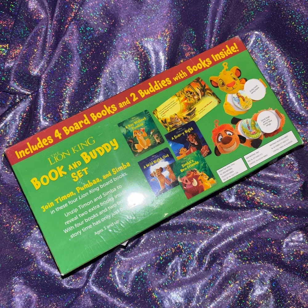 The Lion King Book & Buddy Set